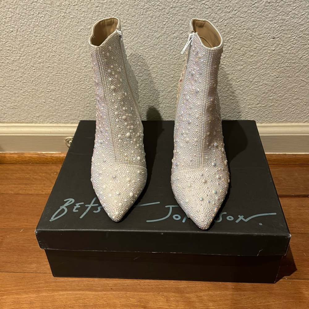 Betsey Johnson pearl shoes
